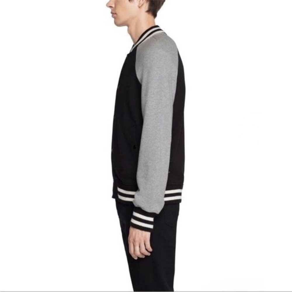 Rag & Bone Arden Retro Varsity Button Up Jacket L… - image 8